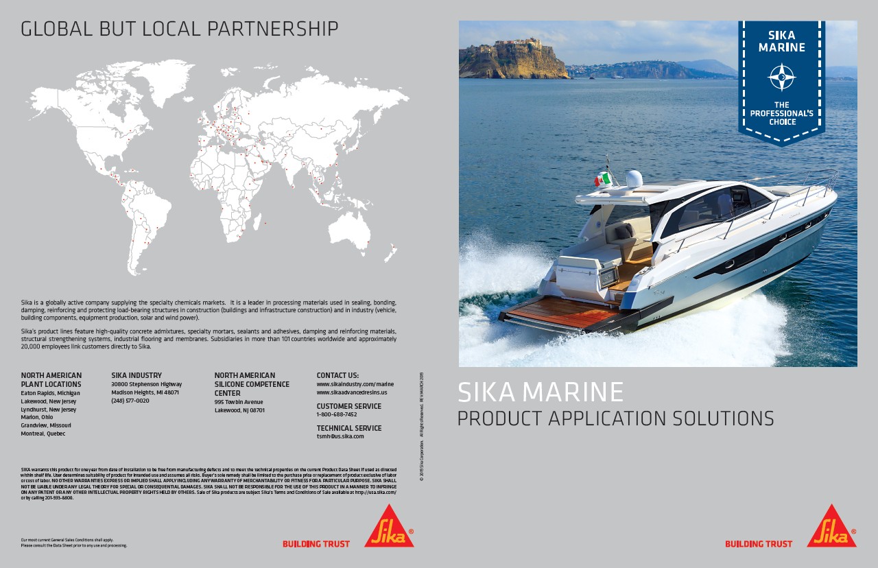 Sika Marine Product Application Solutions