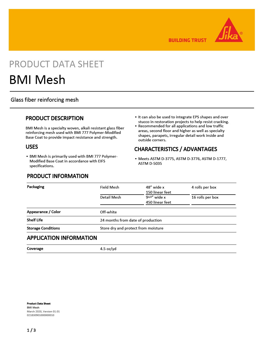 BMI Mesh