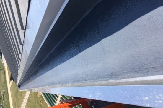 Mann Music Center Gutter